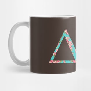 Delta Rose Letter Mug